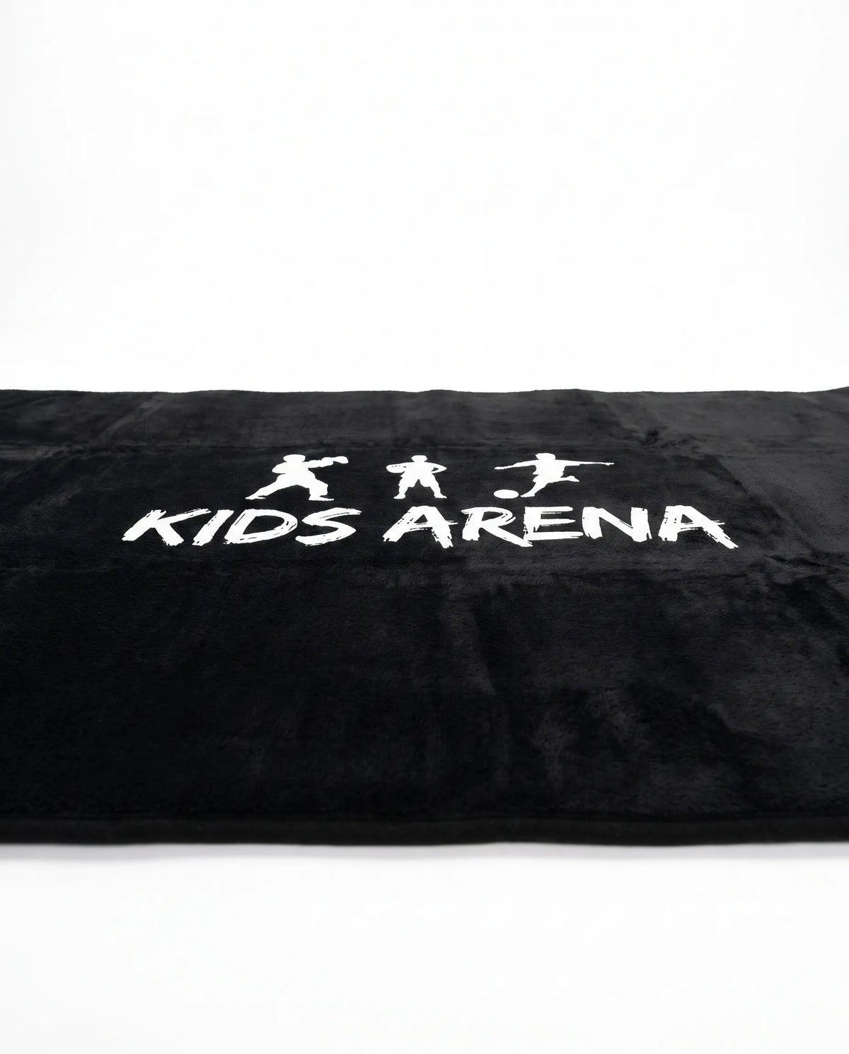 Detail van de zachte pool en de gestikte rand van de Kids Arena speelmat