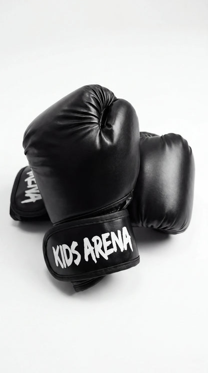 Zwarte Kids Arena bokshandschoenen voor kinderen